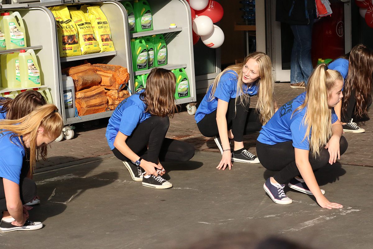 Złote Dzieci zatańczyły na nowej stacji paliw Circle K