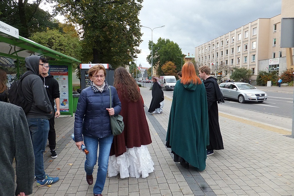 Klub Gońca Teatralnego zaprezentował kolejny happening