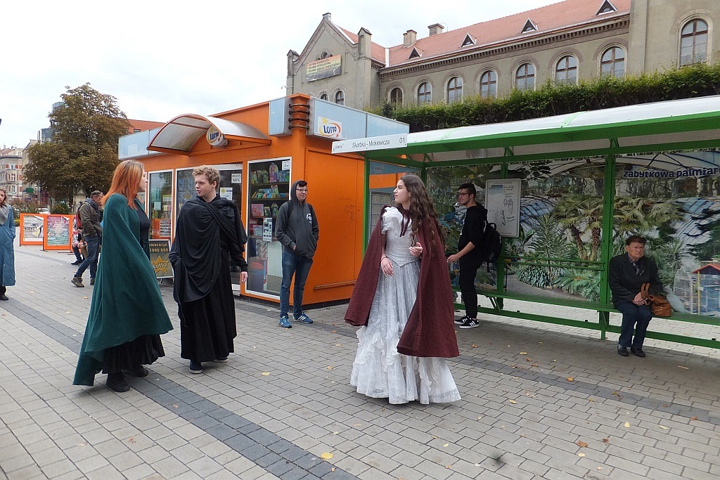 Klub Gońca Teatralnego zaprezentował kolejny happening