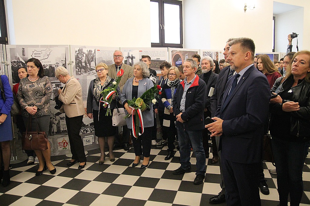 Wernisaż wystawy Rozstrzelane miasta. Poznań – Budapeszt 1956