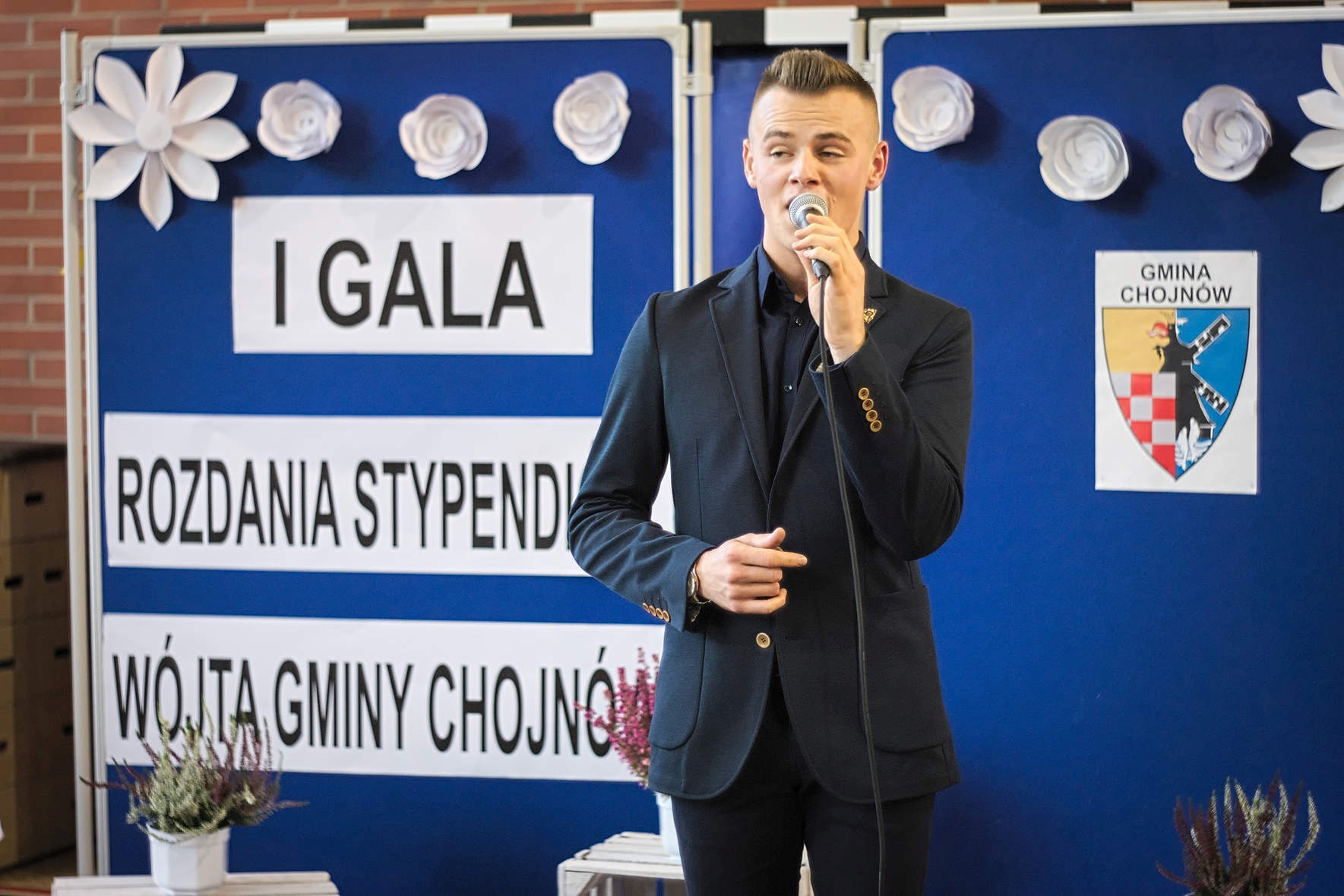 Uroczysta gala rozdania stypendiów wójta gminy Chojnów