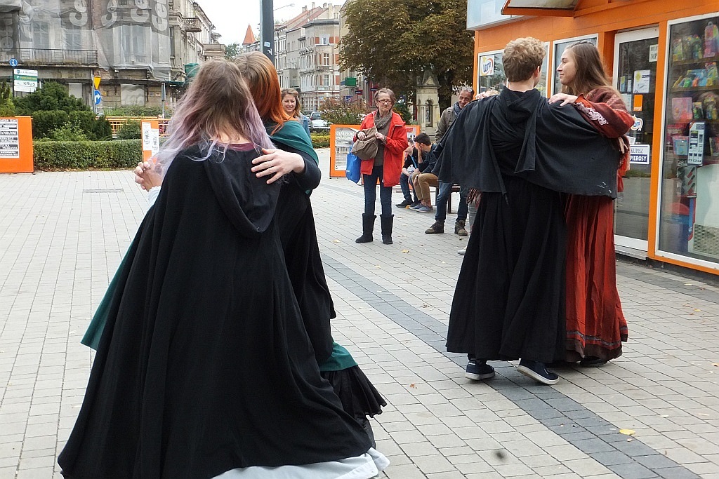 Klub Gońca Teatralnego zaprezentował kolejny happening