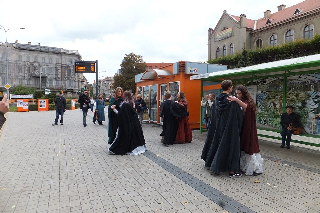 Klub Gońca Teatralnego zaprezentował kolejny happening