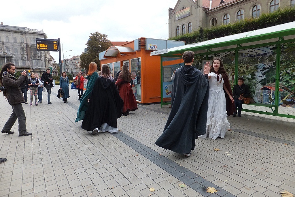 Klub Gońca Teatralnego zaprezentował kolejny happening