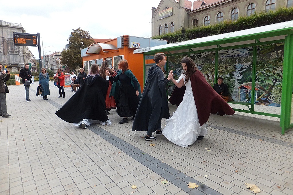 Klub Gońca Teatralnego zaprezentował kolejny happening