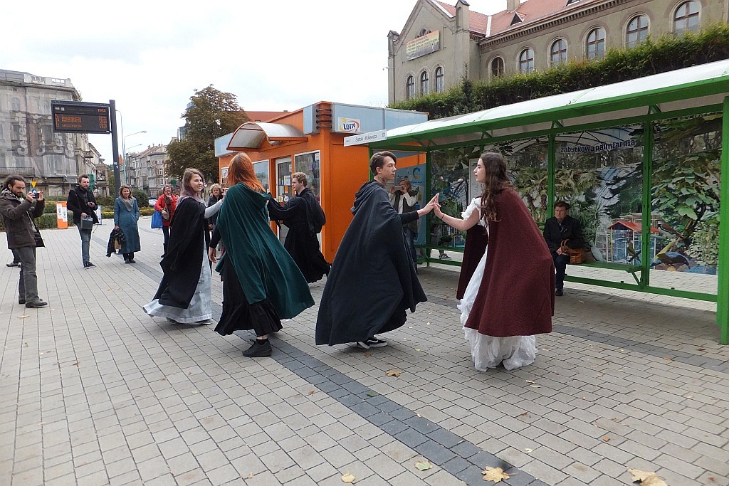 Klub Gońca Teatralnego zaprezentował kolejny happening