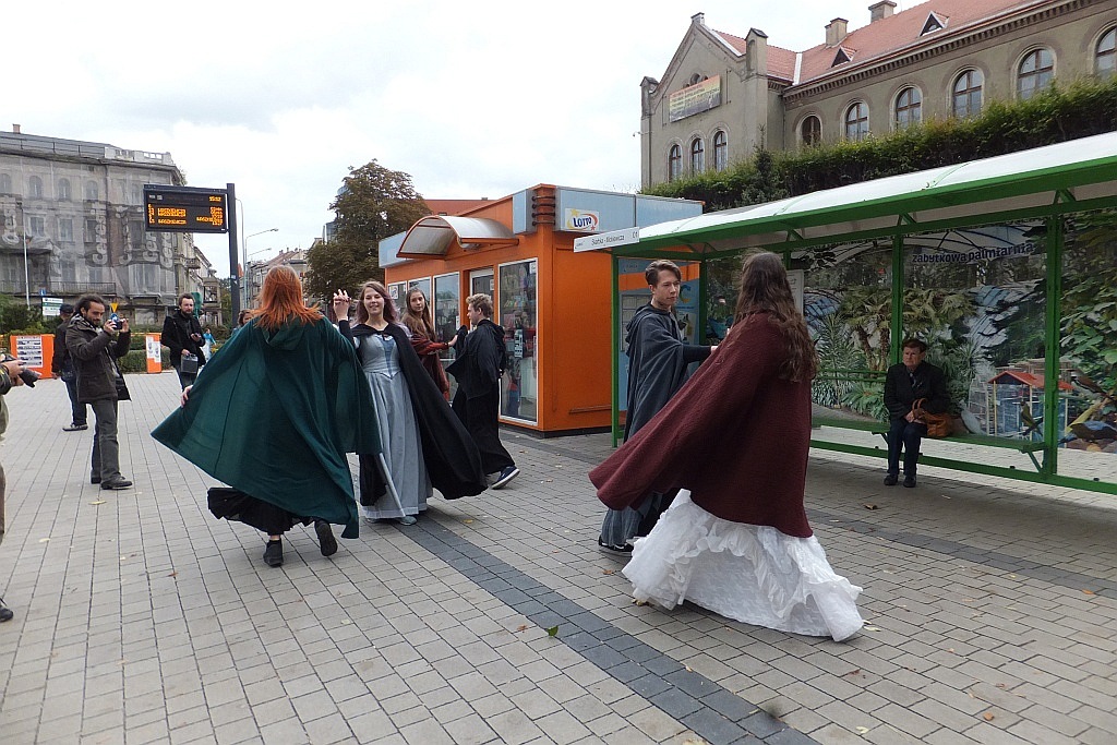 Klub Gońca Teatralnego zaprezentował kolejny happening