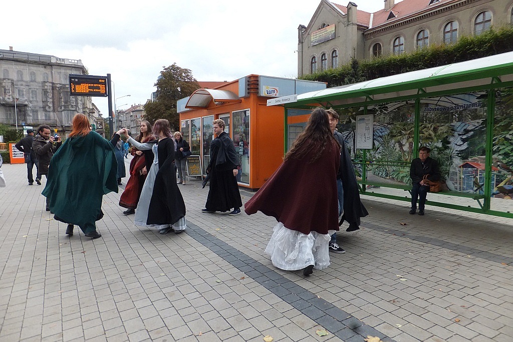 Klub Gońca Teatralnego zaprezentował kolejny happening