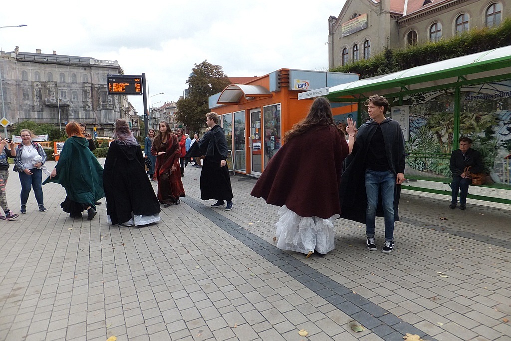 Klub Gońca Teatralnego zaprezentował kolejny happening