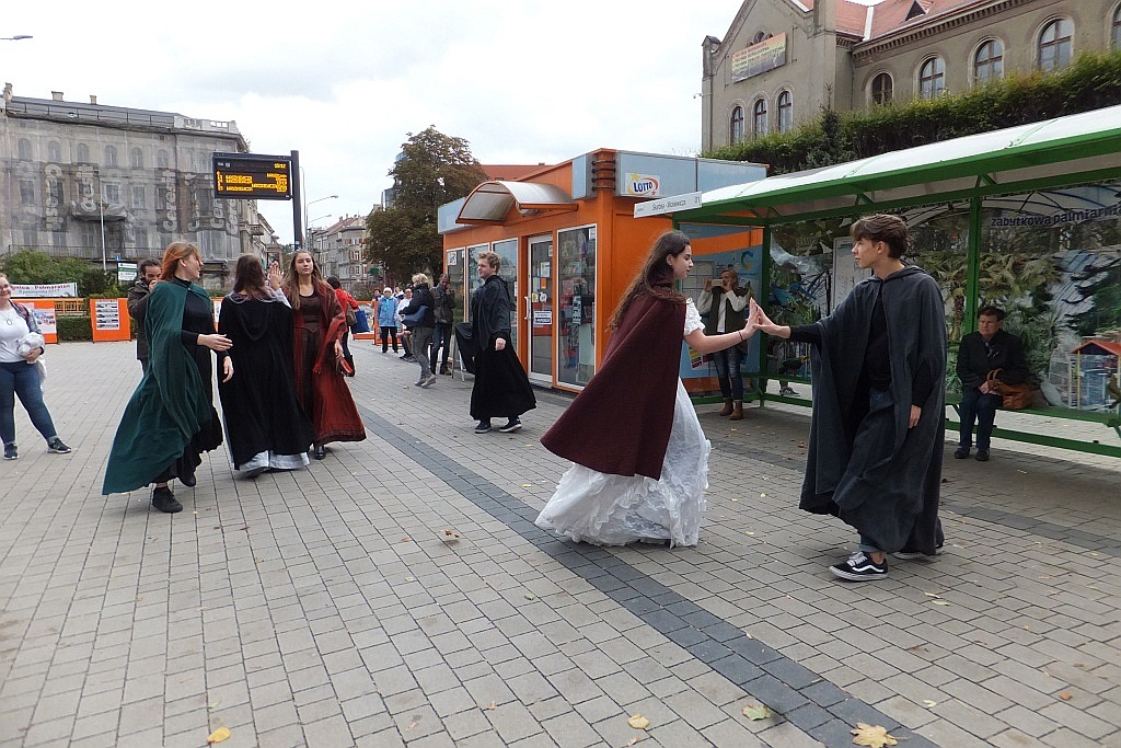 Klub Gońca Teatralnego zaprezentował kolejny happening