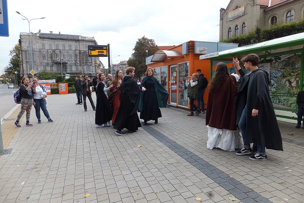 Klub Gońca Teatralnego zaprezentował kolejny happening