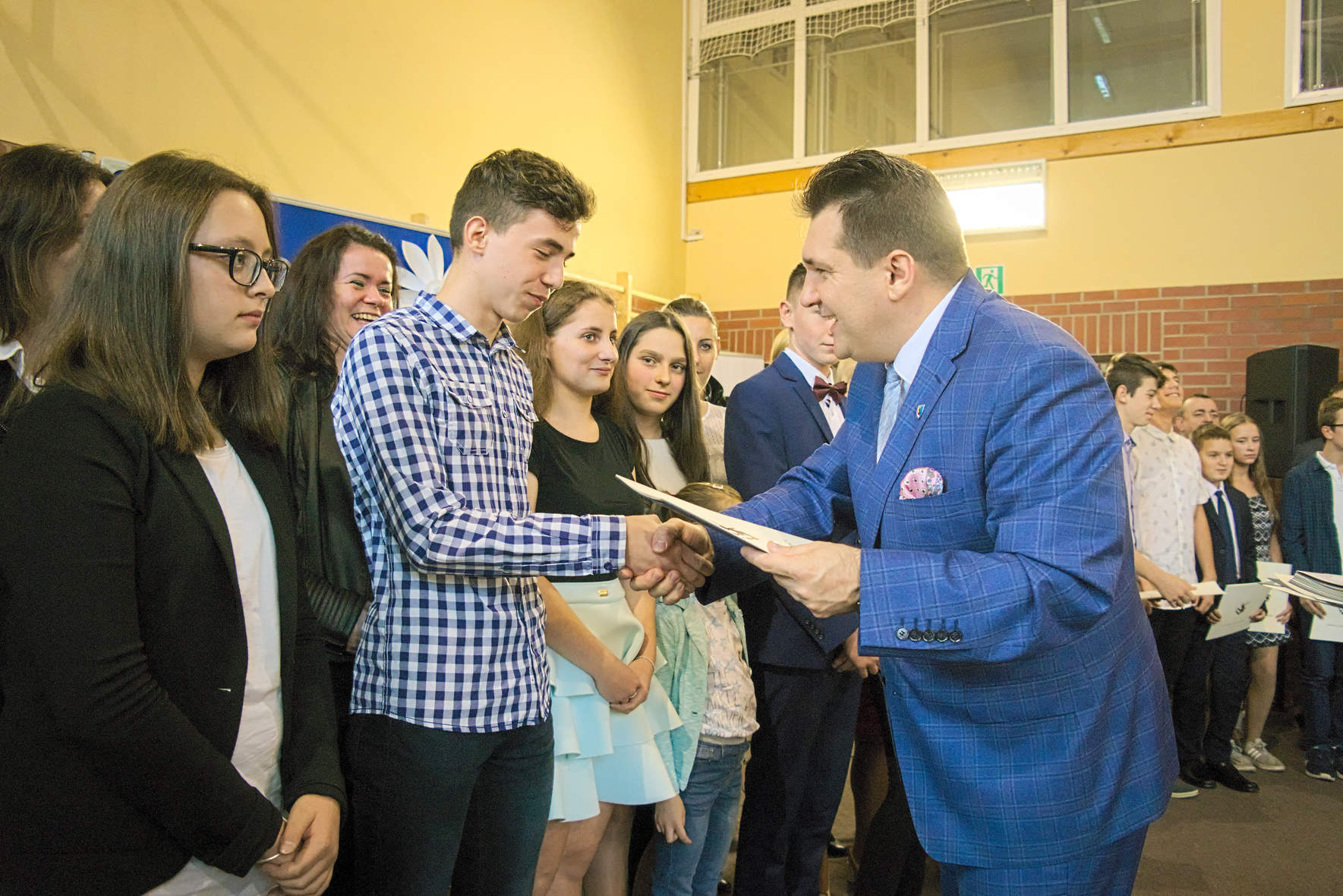 Uroczysta gala rozdania stypendiów wójta gminy Chojnów