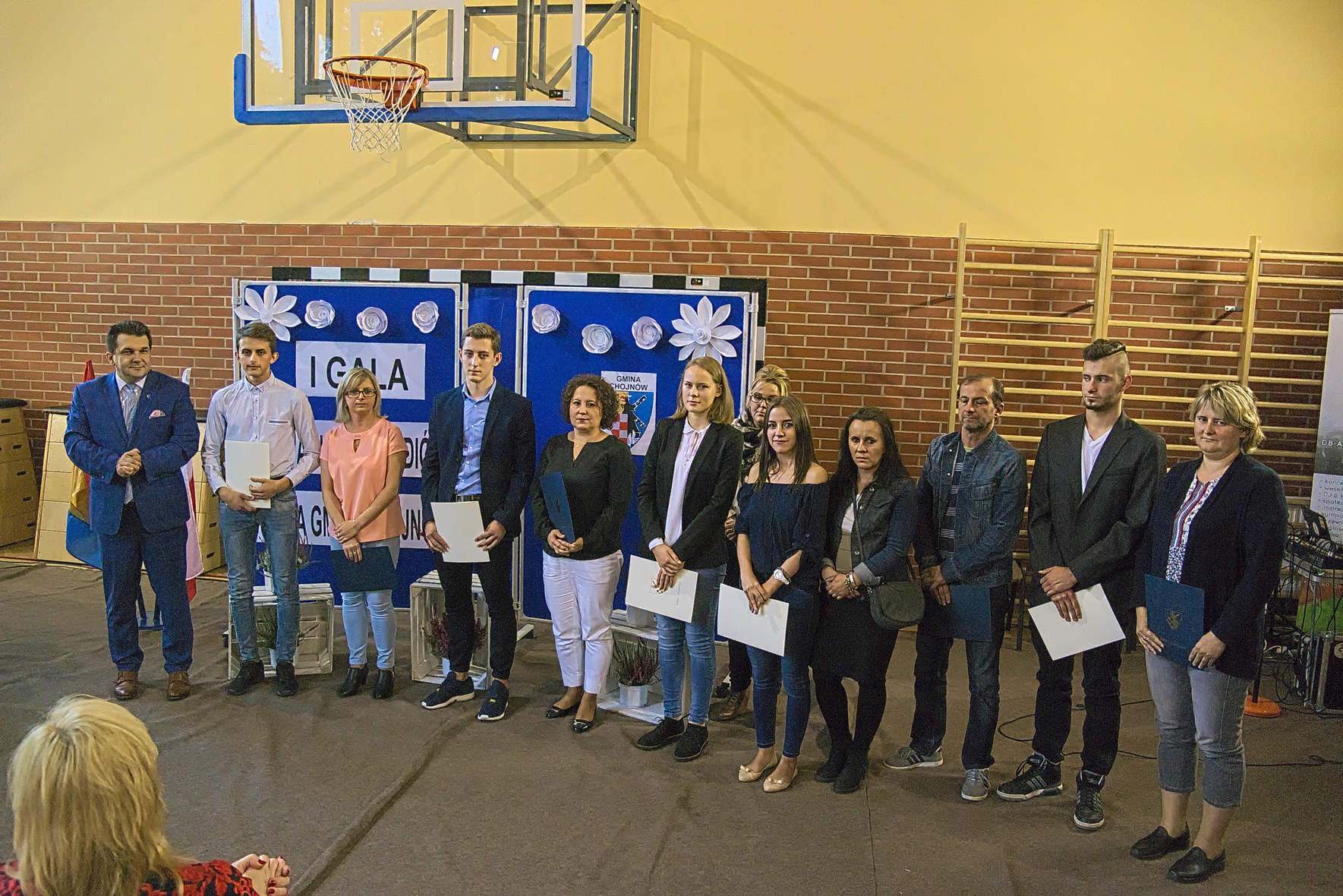 Uroczysta gala rozdania stypendiów wójta gminy Chojnów