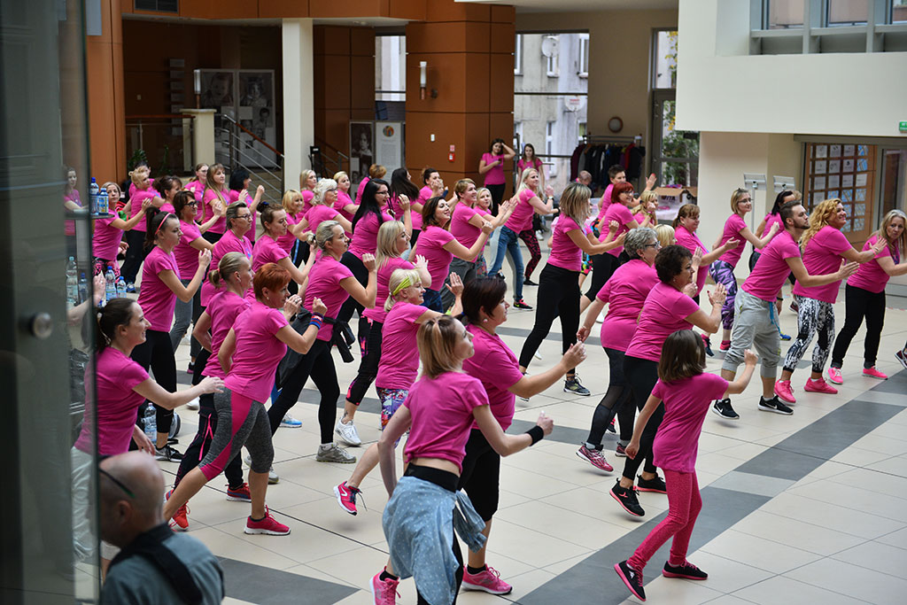 Charytatywny maraton zumby z EuropaDonna w Letia Business Center