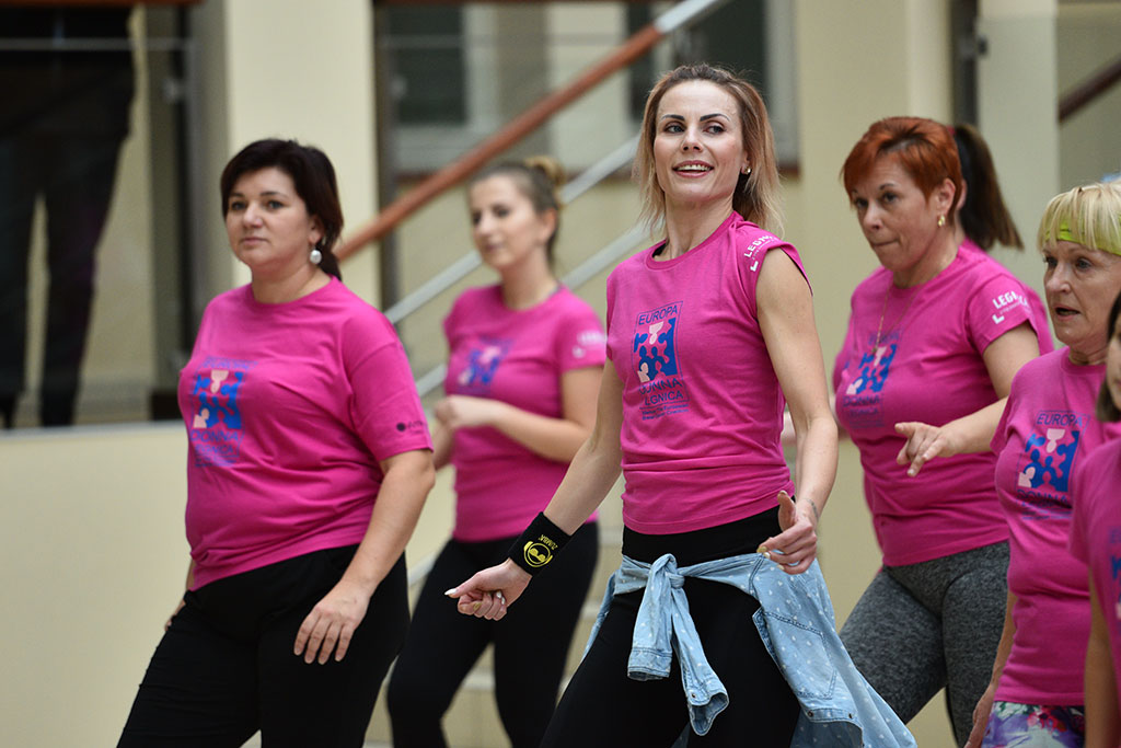 Charytatywny maraton zumby z EuropaDonna w Letia Business Center