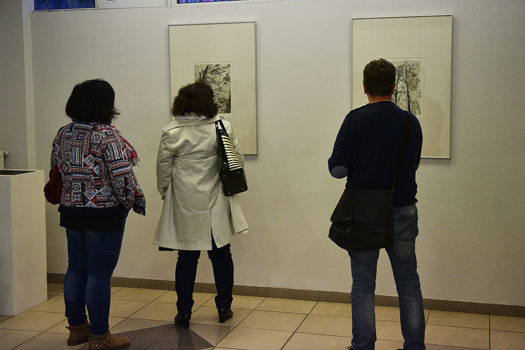 Wernisaż wystawy obrazów Adama Kopca w Galerii Ring
