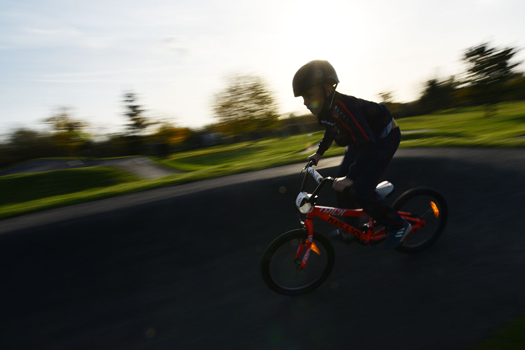 Pumptrack w Parku Bielańskim został oficjalnie otwarty