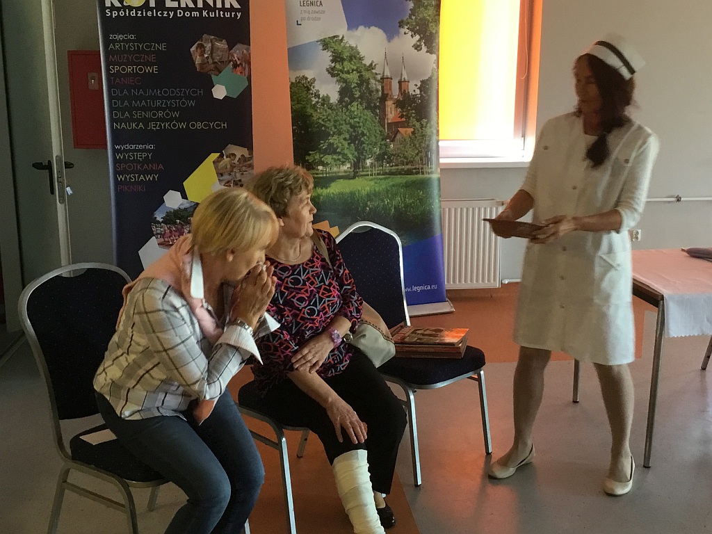Seniorzy z SDK Atrium z wizytą w SDK Kopernik