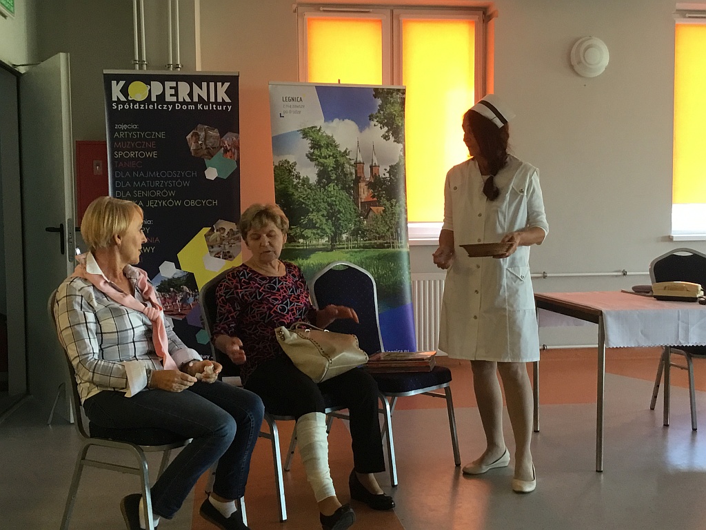 Seniorzy z SDK Atrium z wizytą w SDK Kopernik