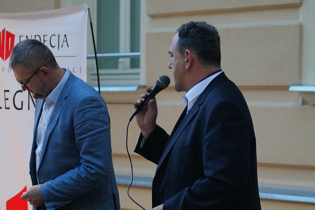 Znany prawicowy publicysta Rafał Ziemkiewicz odwiedził Legnicę