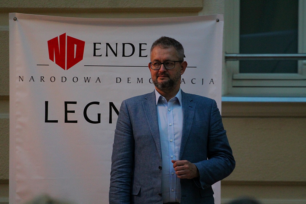 Znany prawicowy publicysta Rafał Ziemkiewicz odwiedził Legnicę