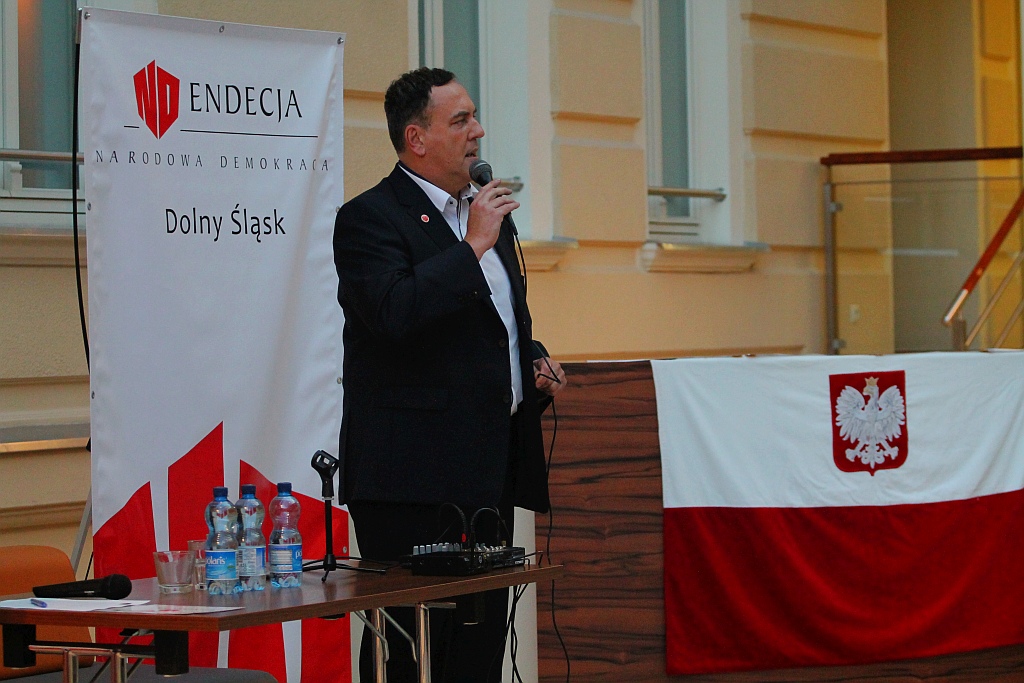 Znany prawicowy publicysta Rafał Ziemkiewicz odwiedził Legnicę