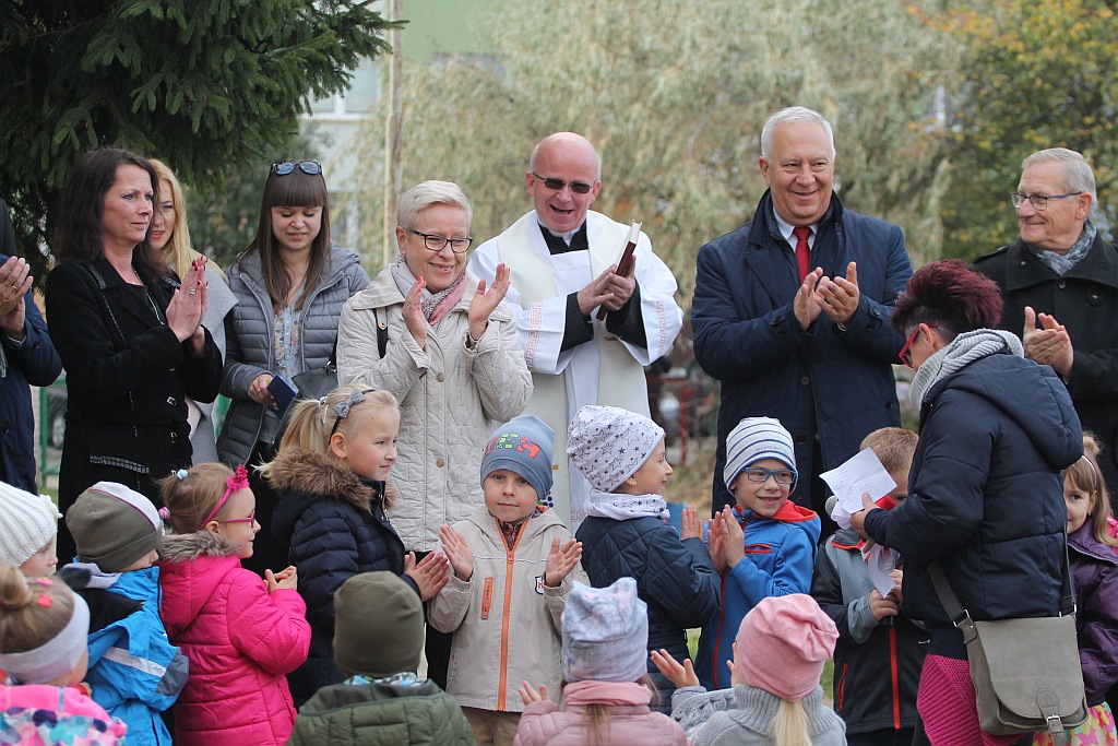 Otwarcie placu zabaw przy Miejskim Przedszkolu nr 18