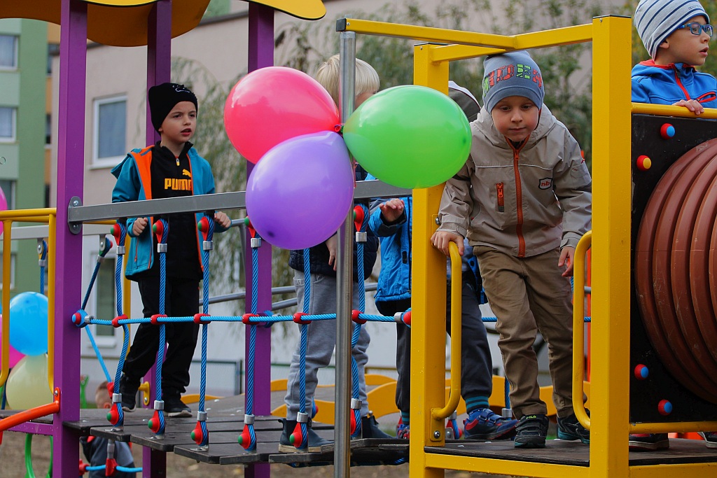 Otwarcie placu zabaw przy Miejskim Przedszkolu nr 18