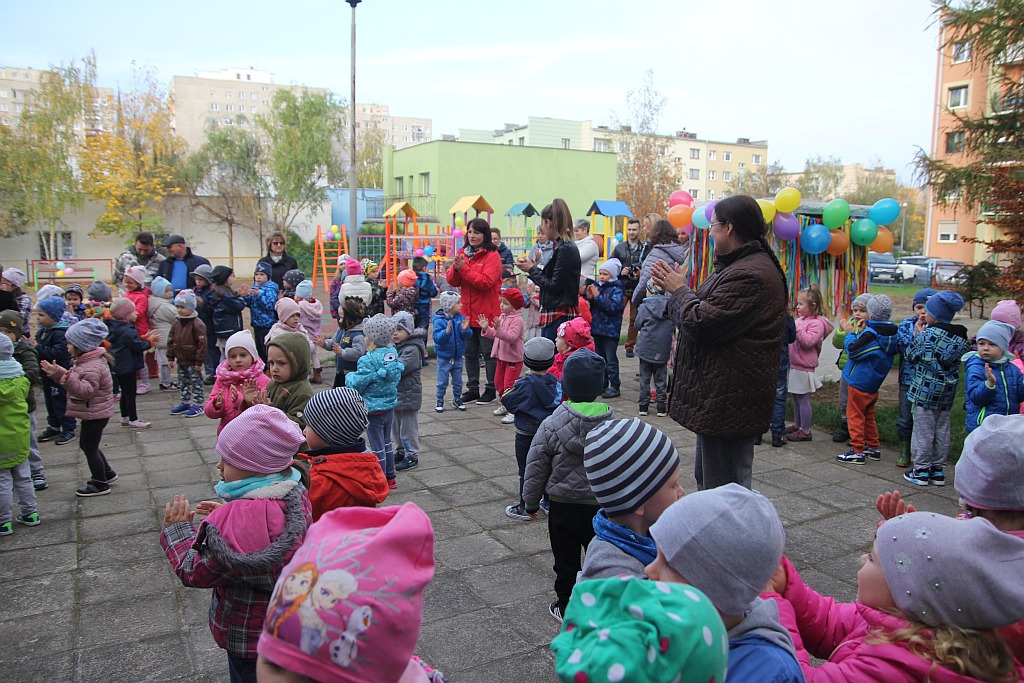 Otwarcie placu zabaw przy Miejskim Przedszkolu nr 18