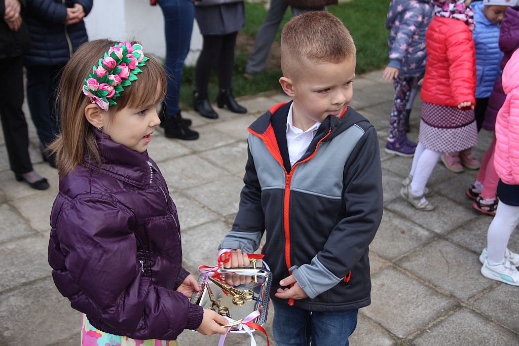 Otwarcie placu zabaw przy Miejskim Przedszkolu nr 18