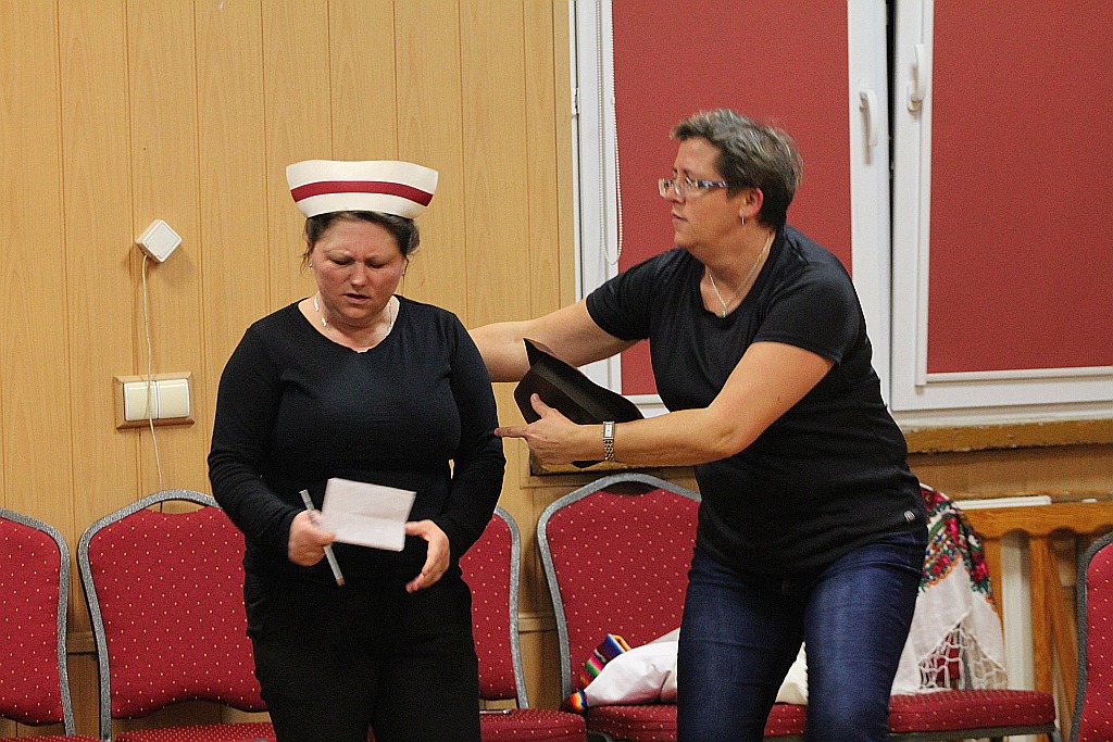 Spektakl przygotowany w ramach projektu „Teatr w drodze”