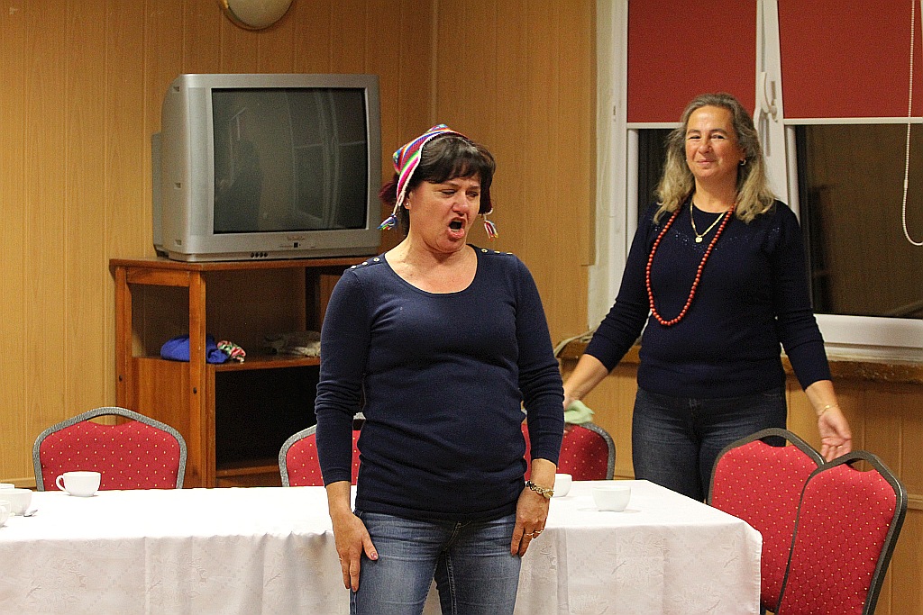 Spektakl przygotowany w ramach projektu „Teatr w drodze”