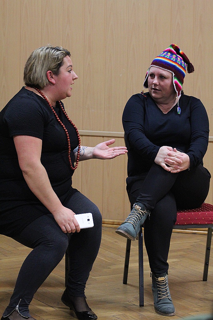 Spektakl przygotowany w ramach projektu „Teatr w drodze”