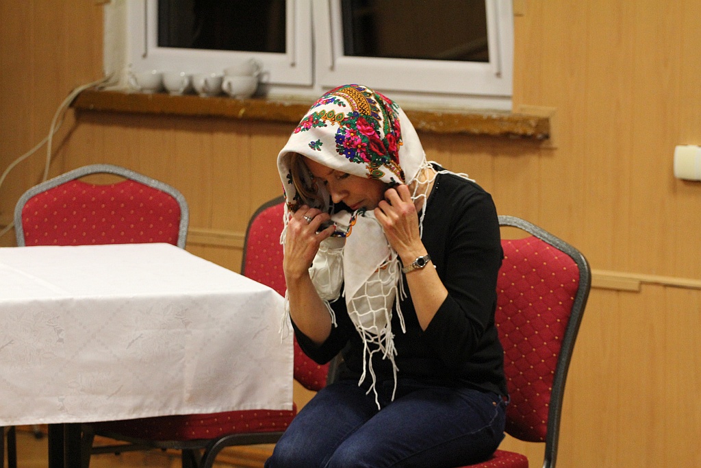 Spektakl przygotowany w ramach projektu „Teatr w drodze”
