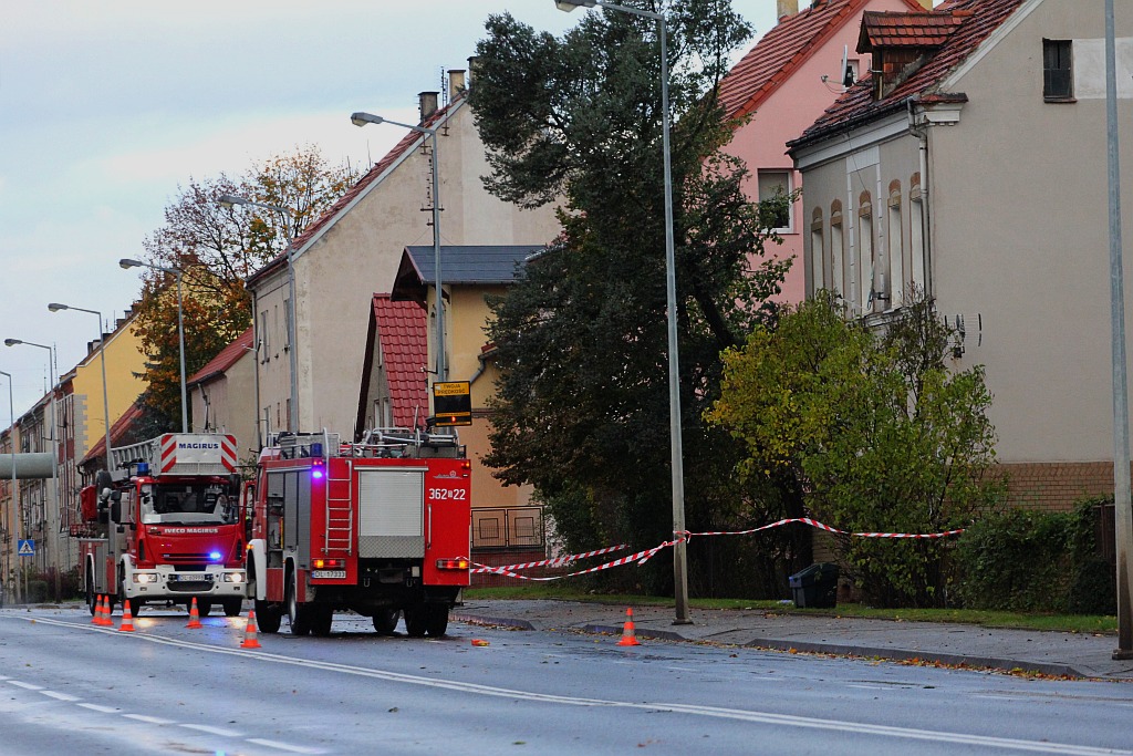Orkan Grzegorz dotarł do Legnicy i sieje zniszczenie