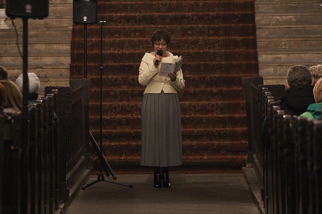 Irena Wisełka - Cieślar zagrała Nadzwyczajny Koncert Organowy