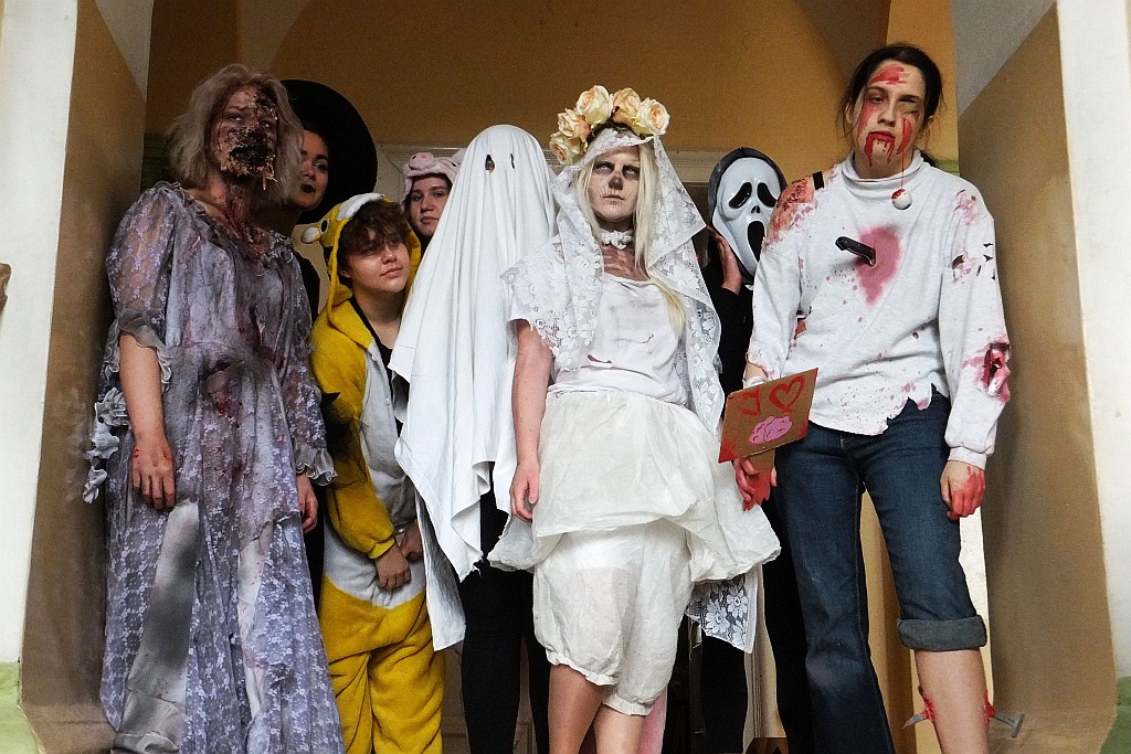 W V Liceum Ogólnokształcącym odbyło się święto Halloween