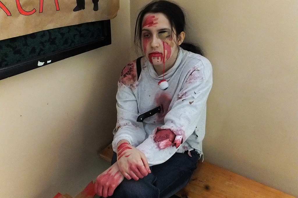 W V Liceum Ogólnokształcącym odbyło się święto Halloween