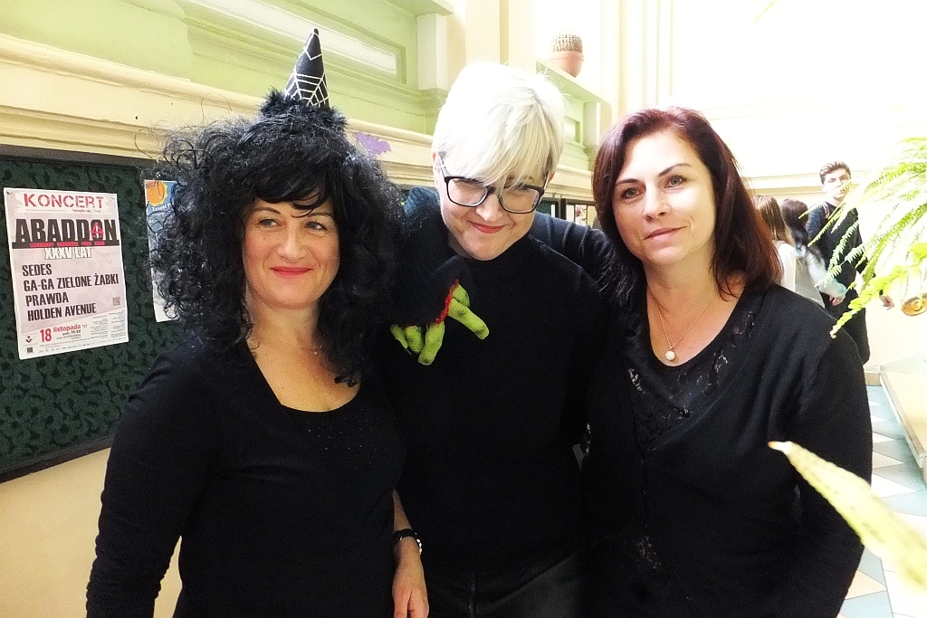 W V Liceum Ogólnokształcącym odbyło się święto Halloween