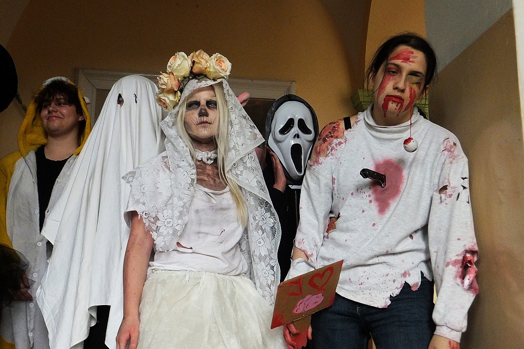 W V Liceum Ogólnokształcącym odbyło się święto Halloween