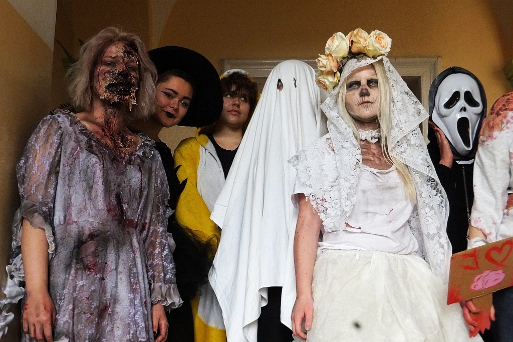 W V Liceum Ogólnokształcącym odbyło się święto Halloween
