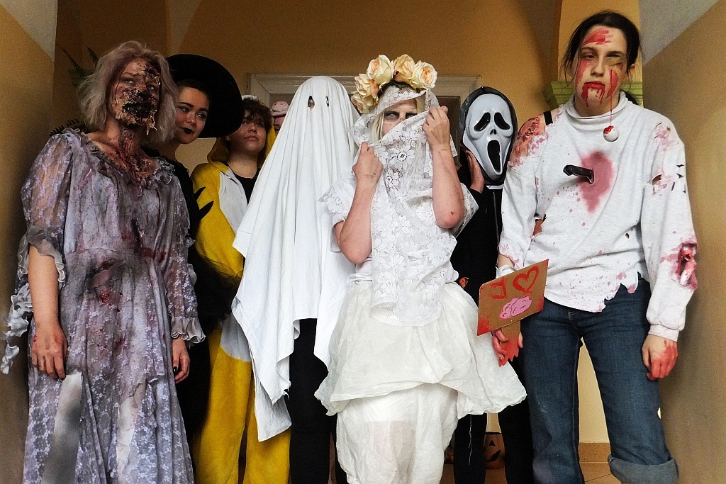 W V Liceum Ogólnokształcącym odbyło się święto Halloween
