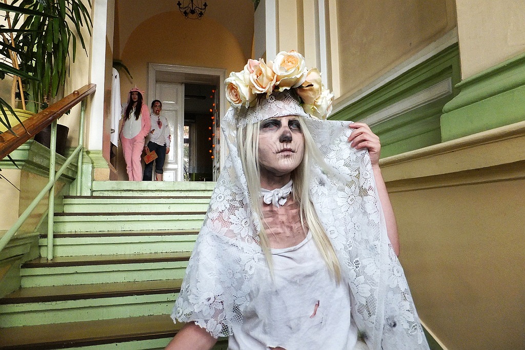 W V Liceum Ogólnokształcącym odbyło się święto Halloween