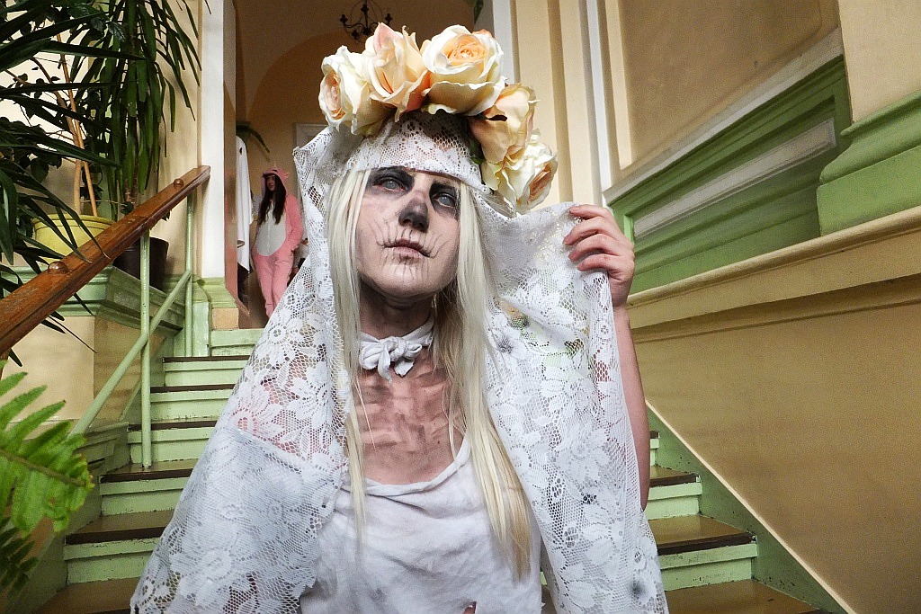W V Liceum Ogólnokształcącym odbyło się święto Halloween