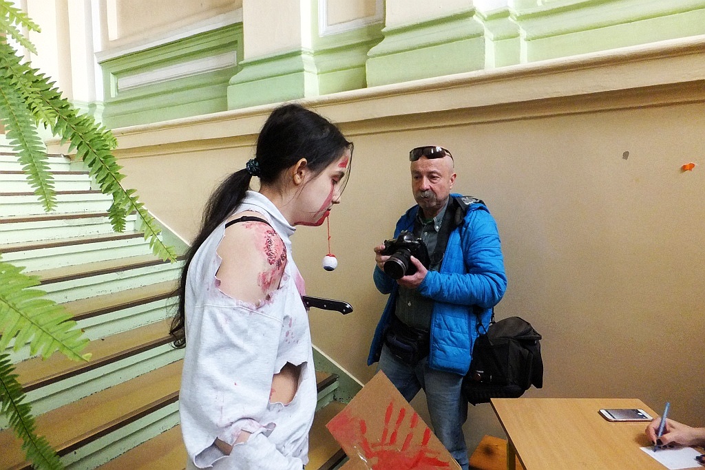 W V Liceum Ogólnokształcącym odbyło się święto Halloween