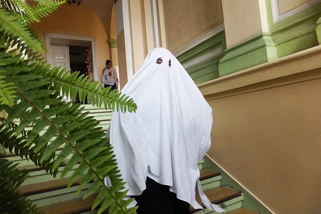 W V Liceum Ogólnokształcącym odbyło się święto Halloween