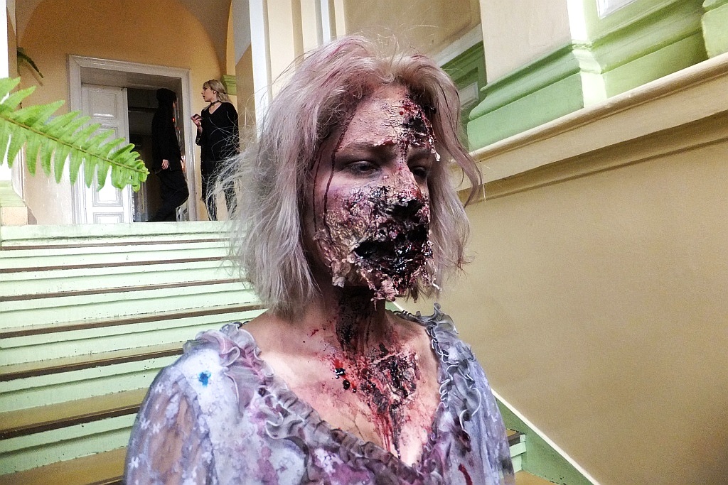 W V Liceum Ogólnokształcącym odbyło się święto Halloween