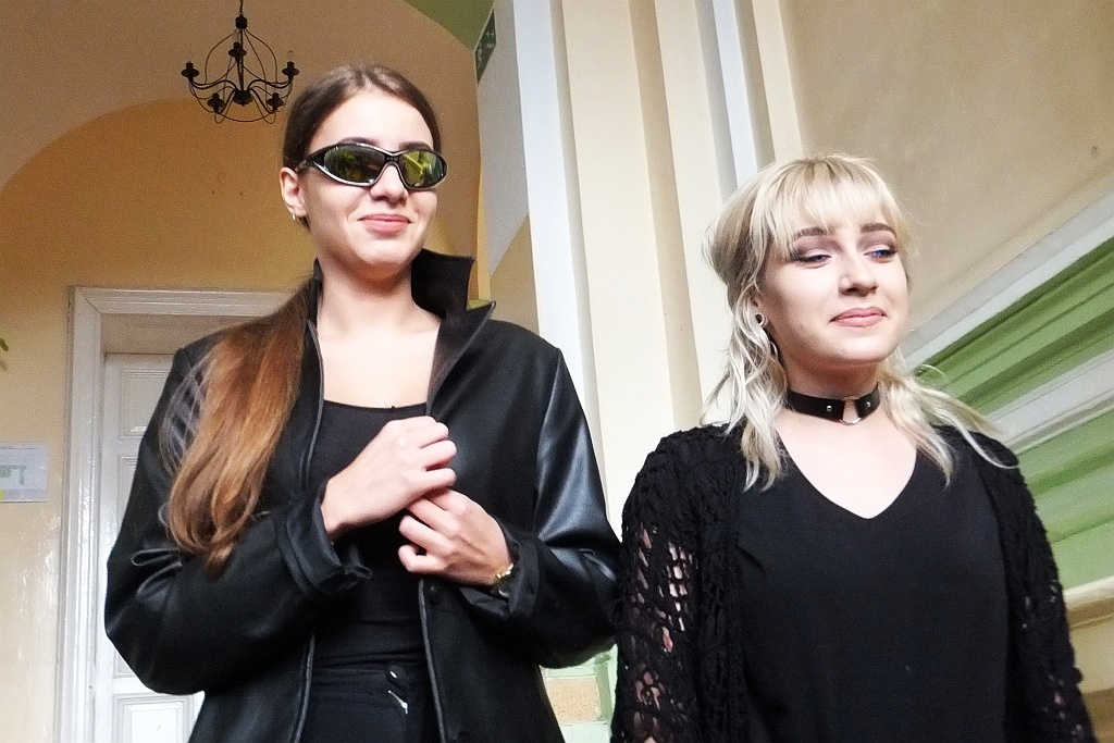 W V Liceum Ogólnokształcącym odbyło się święto Halloween