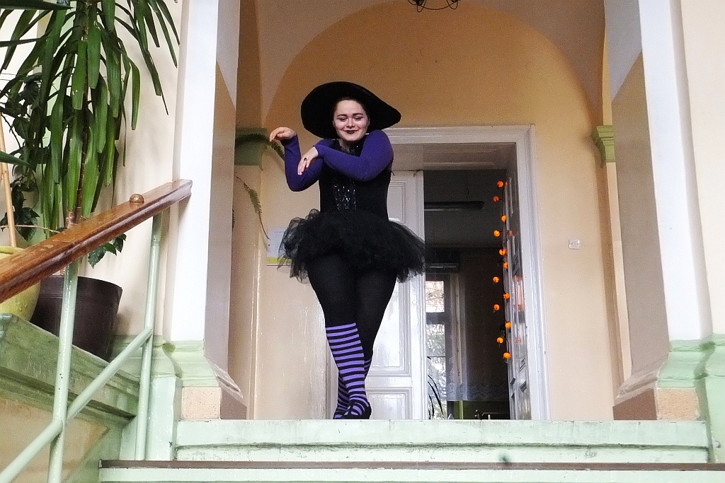 W V Liceum Ogólnokształcącym odbyło się święto Halloween