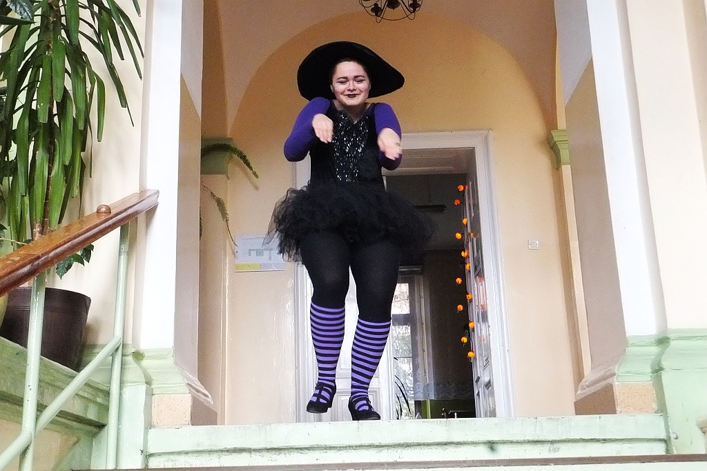 W V Liceum Ogólnokształcącym odbyło się święto Halloween